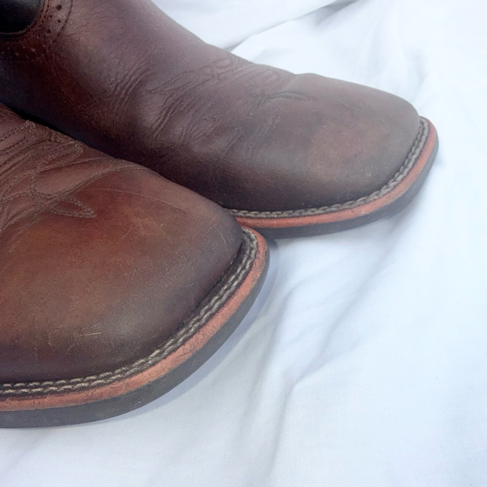 Ariat Sport Wide Square Toe Western Cowboy Boot 10035996 Men’s 11.5 - Picture 10 of 13